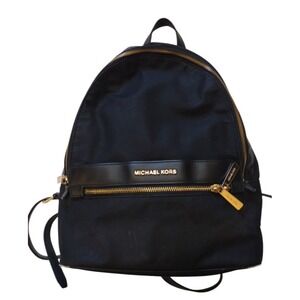 Michael Kors Bag pack Black Nylon‎ Medium Gold Hardware Adjustable Straps